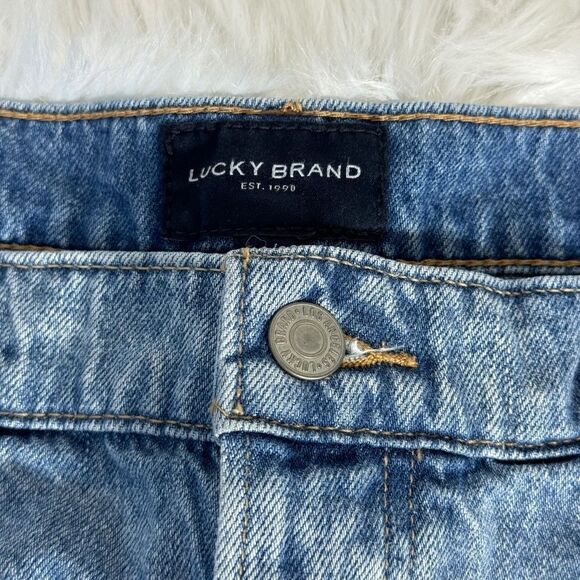 Lucky Brand Distressed.High Waist Cutoff Shorts Sz  14/32 - Picture 3 of 9